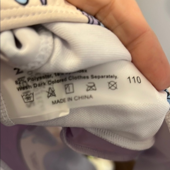 Floral Kids One Piece Swimsuit 3T-4T-New - Picture 4 of 4